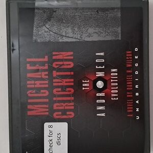 The Andromeda Evolution by Michael Crichton 8 Disc Audiobook
